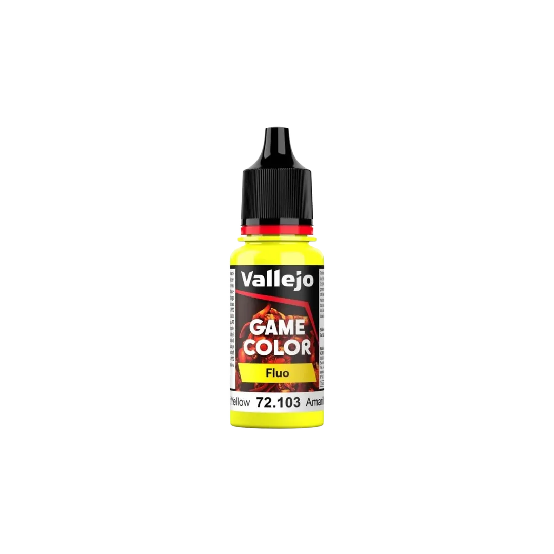 Vallejo Game Color 101 Fluo Yellow-Vallejo-Radaddel