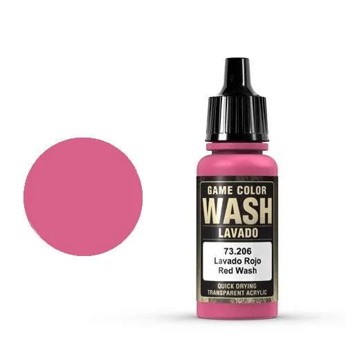 Game Color Ink 083 Wash Red Shade-Vallejo-Radaddel