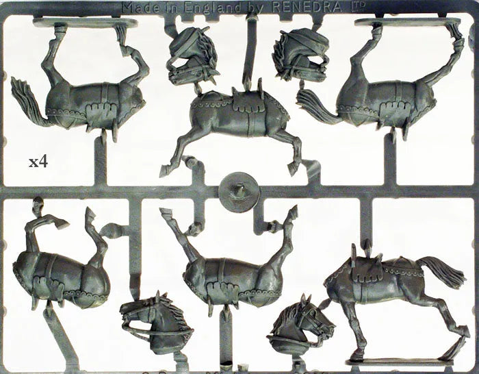 Mounted Men at Arms-Perry Miniatures-Radaddel