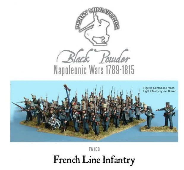 Napoleonic French Line Infantry 1812-1815-Perry Miniatures-Radaddel