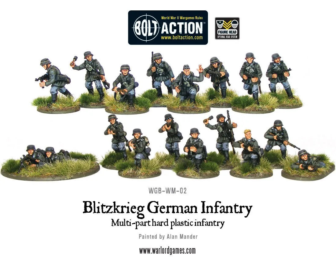 Blitzkrieg German Infantry-Warlord Games-Radaddel