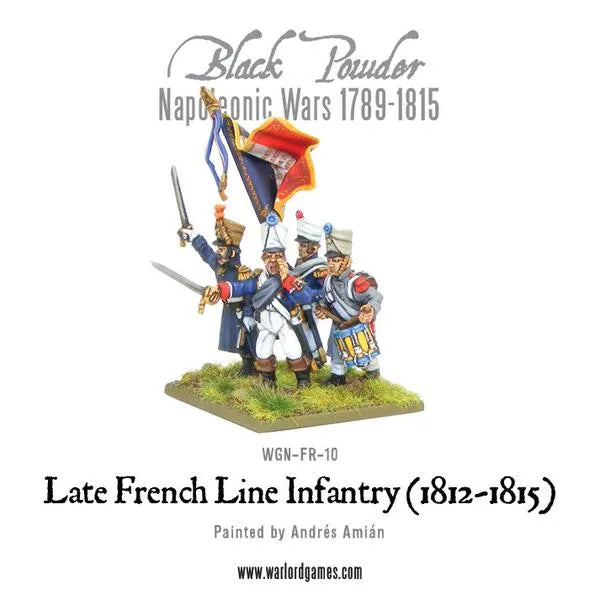Napoleonic Late French Line Infantry-Warlord Games-Radaddel