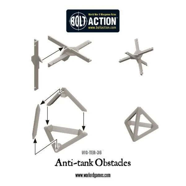 Anti-Tank Obstacles-Warlord Games-Radaddel