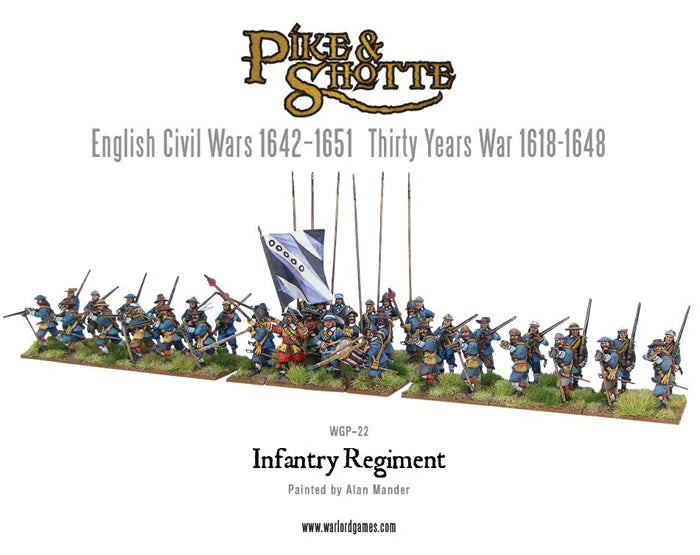 Pike & Shotte Infantry Regiment-Warlord Games-Radaddel