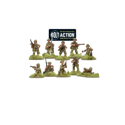 Merrills Marauders Squad-Warlord Games-Radaddel