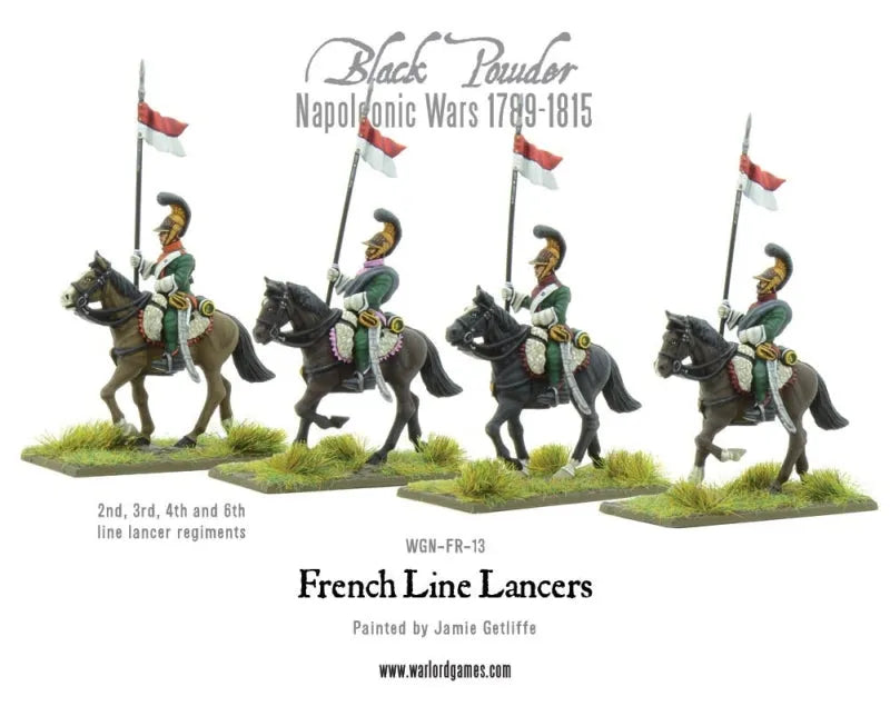 Napoleonic French Line Lancers-Warlord Games-Radaddel