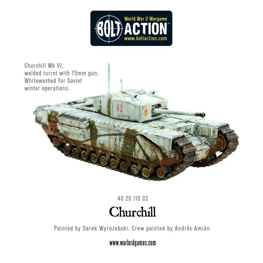 Churchill Infantry Tank-Warlord Games-Radaddel