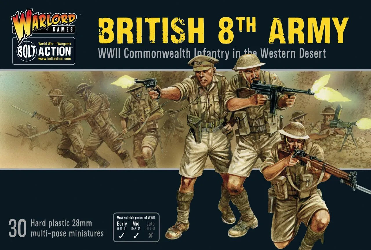 British 8th Army-Warlord Games-Radaddel
