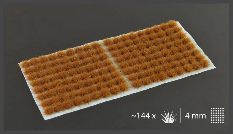 Brown 4mm Tufts (Small)-Gamers Grass-Radaddel