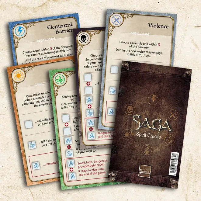 Saga Ära der Magie - Magiekarten-Stronghold Terrain-Radaddel