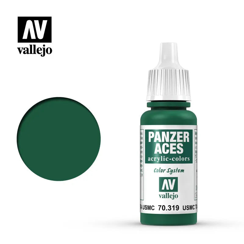 Panzer Aces 019 USMC Tankcrew 17 ml-Vallejo-Radaddel