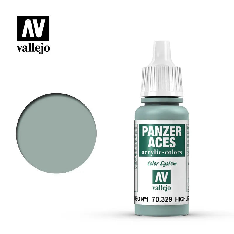 Panzer Aces 029 Highlight Russian Tankcrew I 17 ml-Vallejo-Radaddel