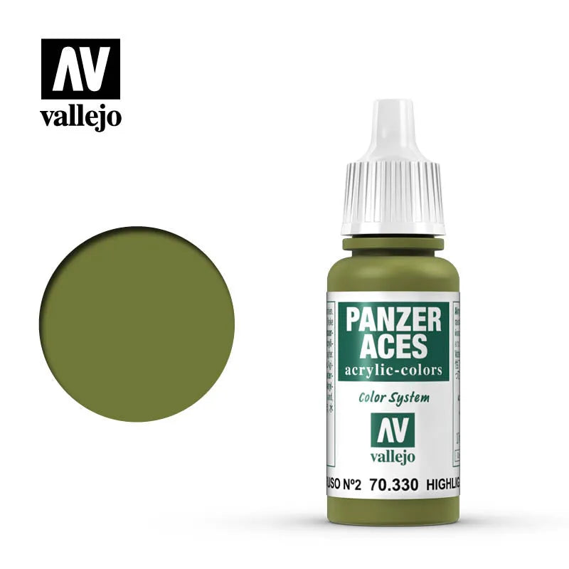 Panzer Aces 030 Highlight Russian Tankcrew II 17 ml-Vallejo-Radaddel