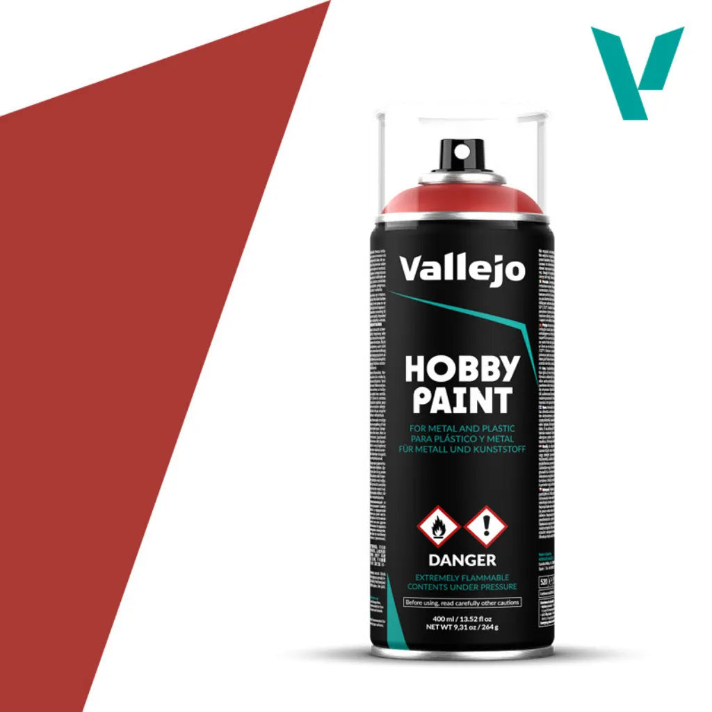 Vallejo Fantasy Color Primer Scarlet Red-Vallejo-Radaddel