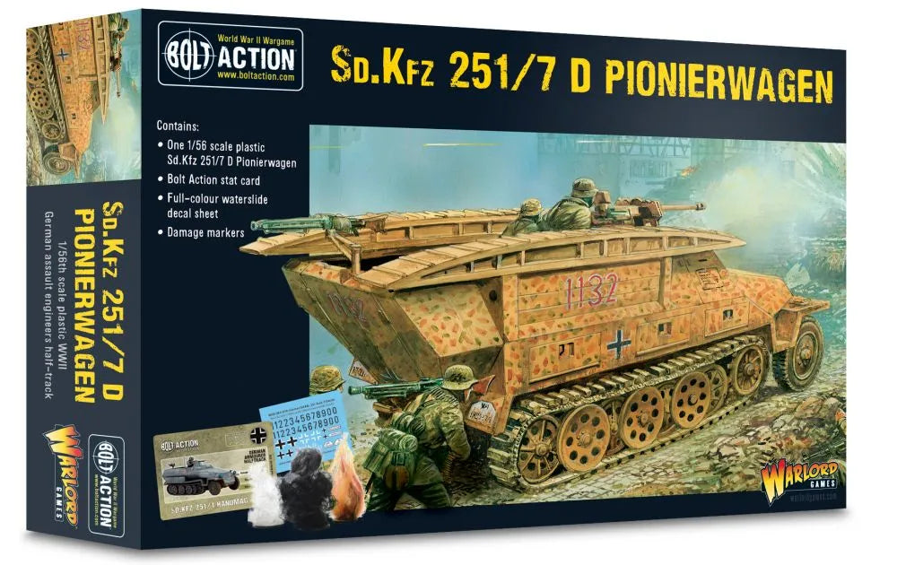 Sd.Kfz 251 D Pionierwagen-Warlord Games-Radaddel