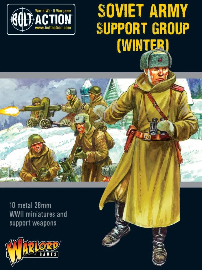 Soviet Army (Winter) Support Group-Warlord Games-Radaddel