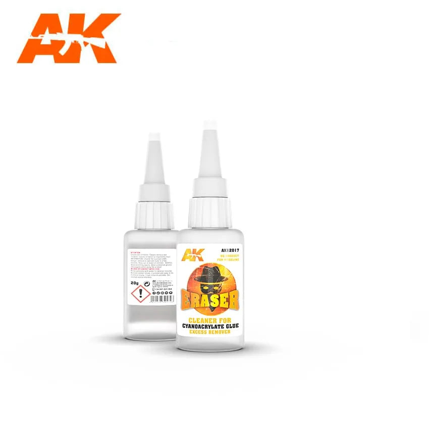 Eraser- Cleaner For Cyanocylate Glue-AK-Interactive-Radaddel