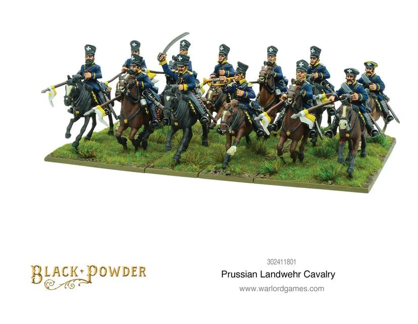Prussian Landwehr Cavalry-Warlord Games-Radaddel