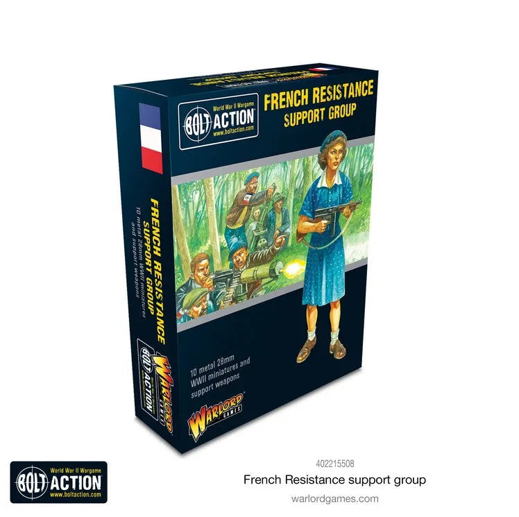 French Resistance Support Group-Warlord Games-Radaddel