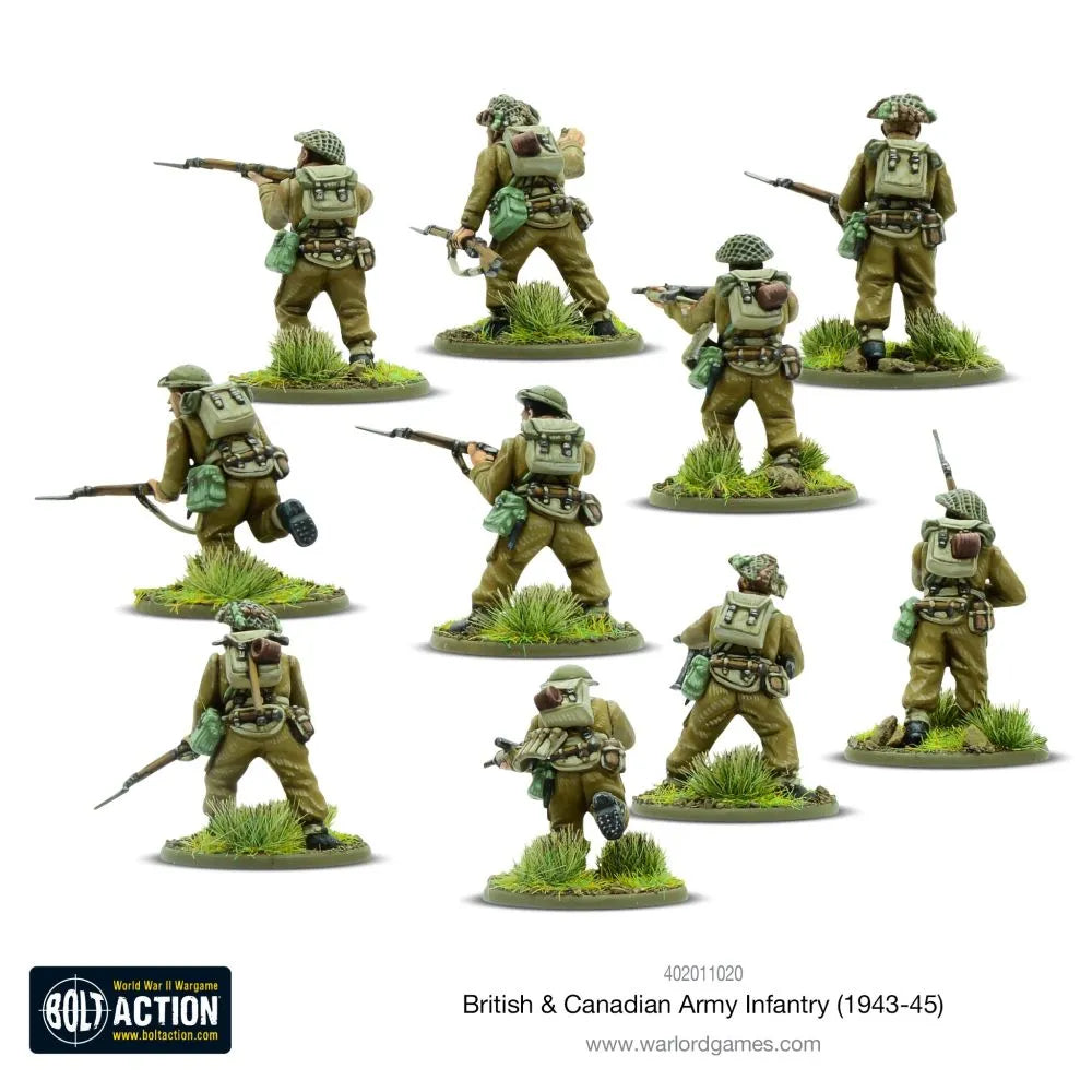 British & Canadian Army infantry (1943-45)-Warlord Games-Radaddel