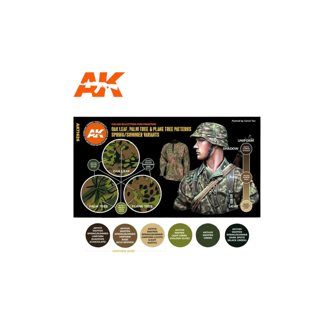 Oak Leaf, Palm Tree & Plane Tree Patterns Spring/Summer Variants-AK-Interactive-Radaddel