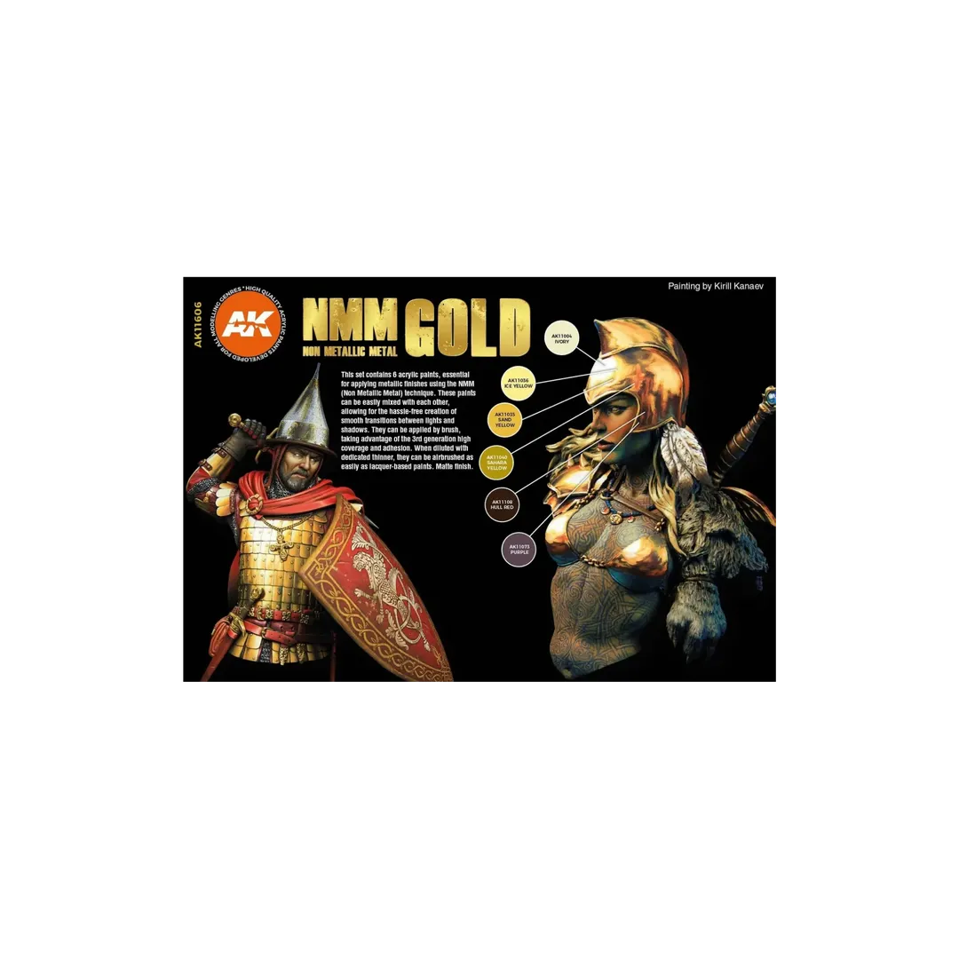 NMM Non Metallic Metal Gold-AK-Interactive-Radaddel