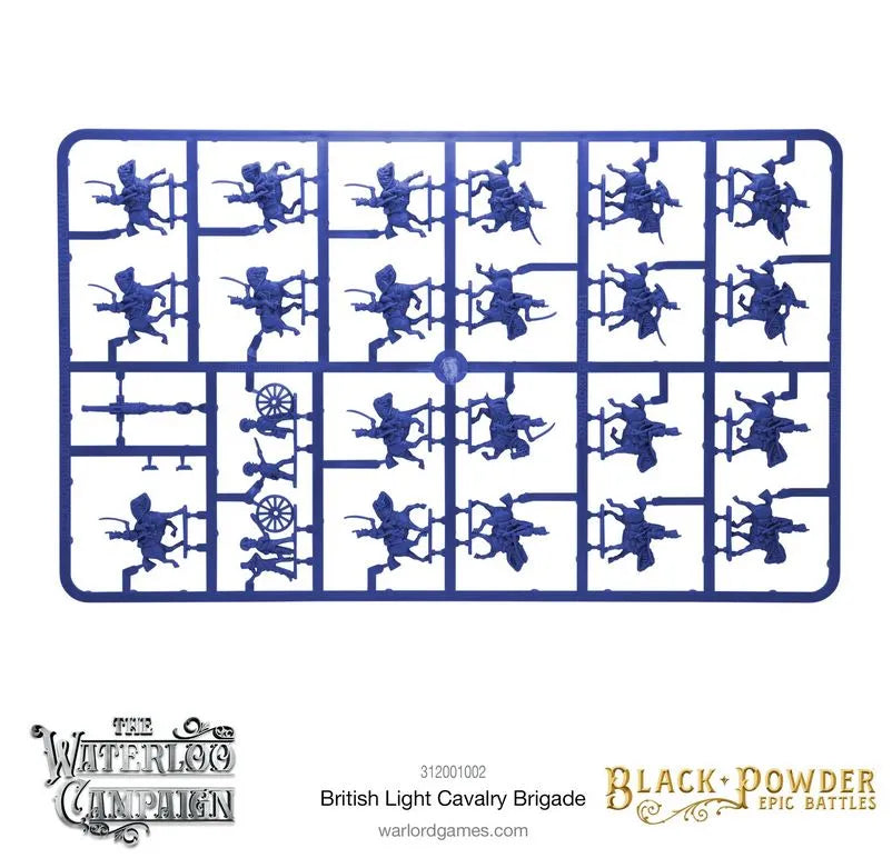 Epic Battles: Waterloo - British Light Cavalry Brigade-Warlord Games-Radaddel