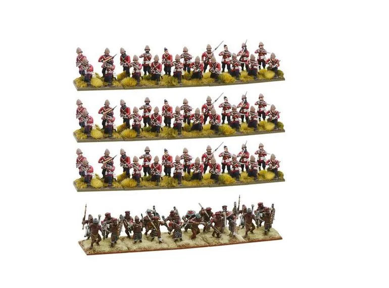 Anglo-Zulu-War: British Starter Army-Warlord Games-Radaddel