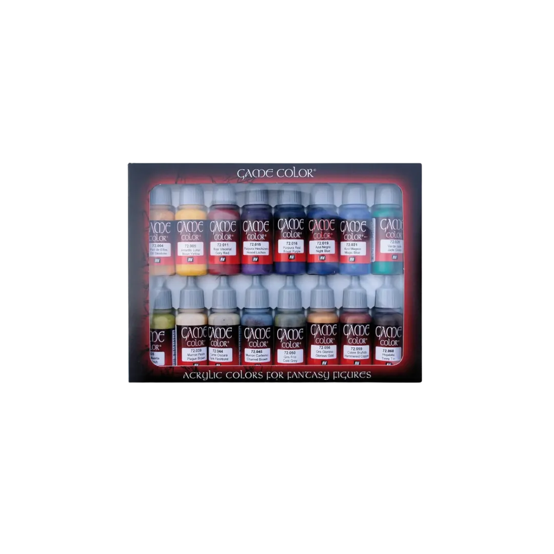 Game Color Set: Advanced-Vallejo-Radaddel