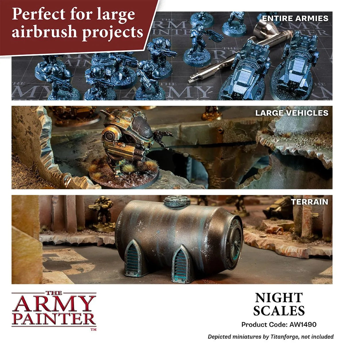 Air Warpaint Night Scales (109)-The Army Painter-Radaddel