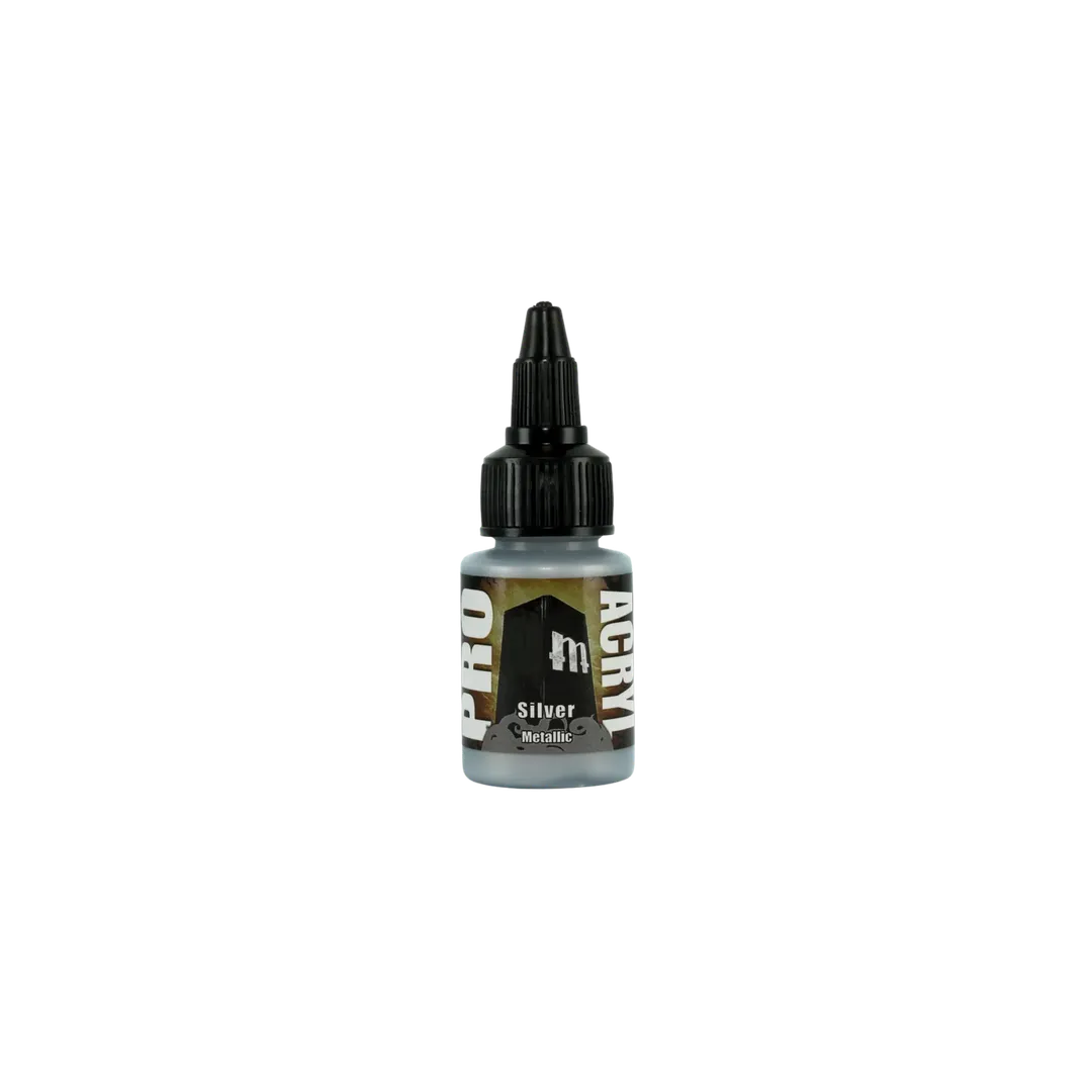 Pro Acryl Silver (22ml)-Monument Hobbies-Radaddel