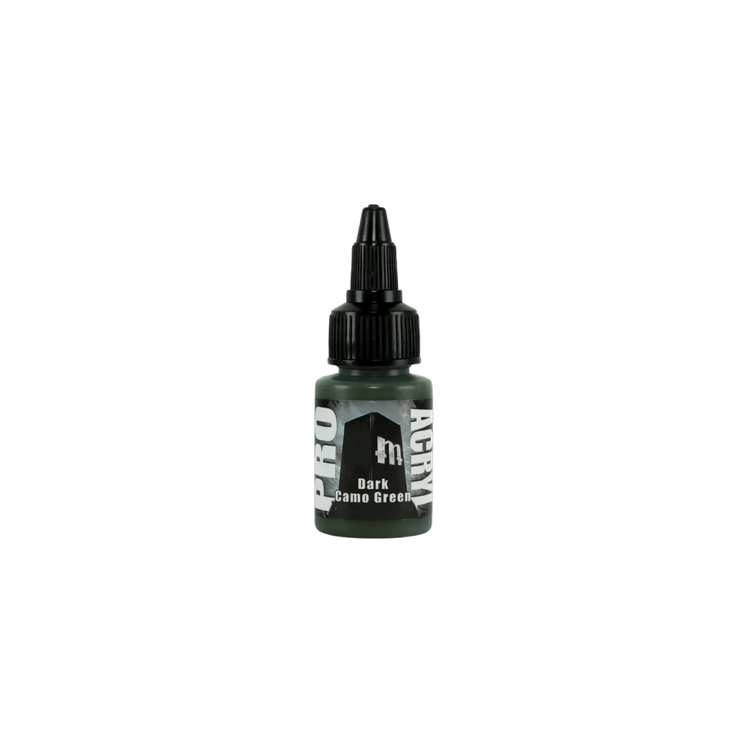 Pro Acryl Dark Camo Green (22ml)-Monument Hobbies-Radaddel
