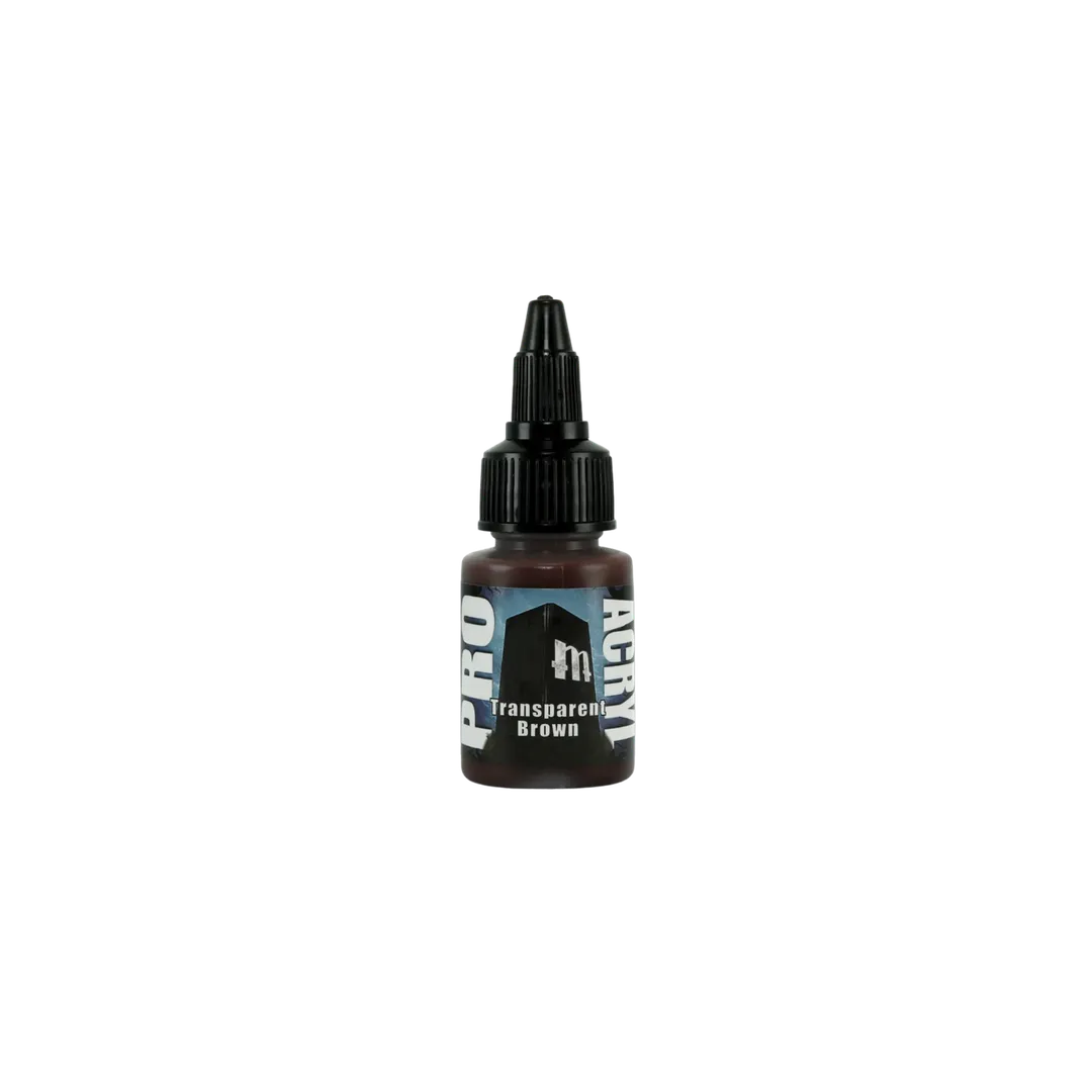 Pro Acryl Transparent Brown (22ml)-Monument Hobbies-Radaddel