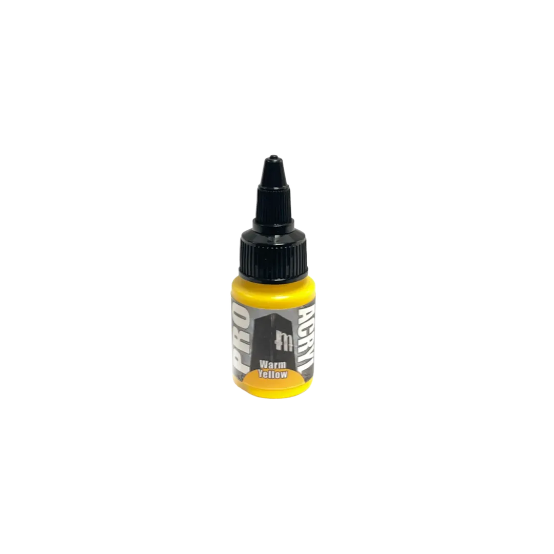 Pro Acryl Warm Yellow (22ml)-Monument Hobbies-Radaddel