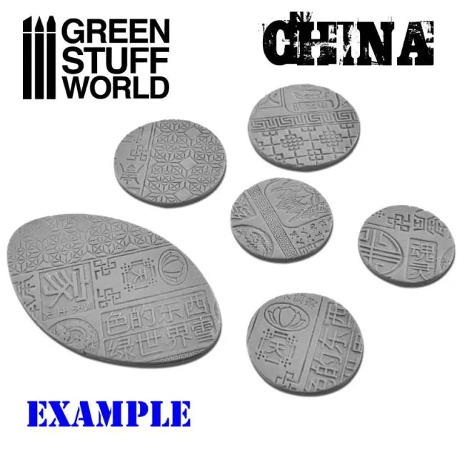 Strukturwalze - Chinesisch-Greenstuff World-Radaddel