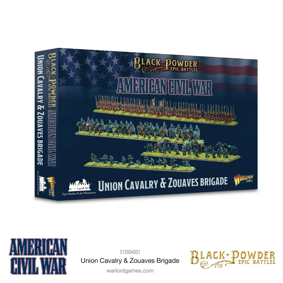 BP Epic Battles: Amercan Civil War Union Cavalry & Zouaves Brigade-Warlord Games-Radaddel