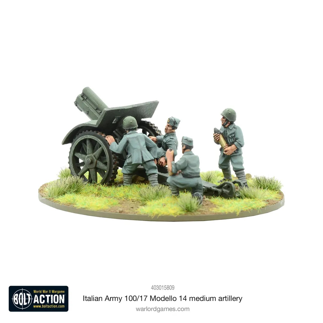 Italian Army 100/17 Modello 14 Medium Artillery-Warlord Games-Radaddel
