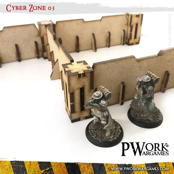 MDF Terrain Cyber Zone 03-PWork Wargames-Radaddel