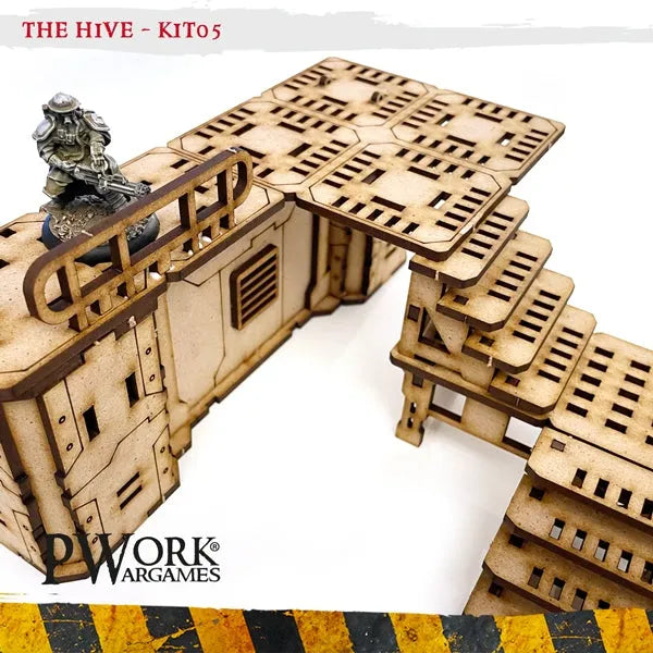 MDF Terrain The Hive 05-PWork Wargames-Radaddel