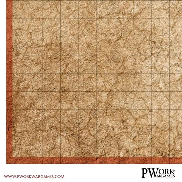RPG Rewritable Combat Map Desert 30x30"-PWork Wargames-Radaddel
