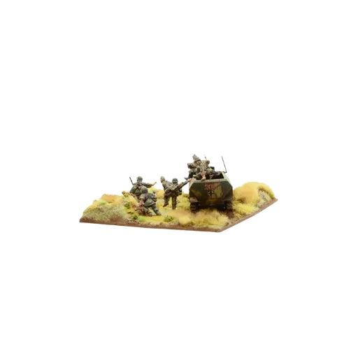 RAUS! Waffen-SS debussing Hanomag-Warlord Games-Radaddel