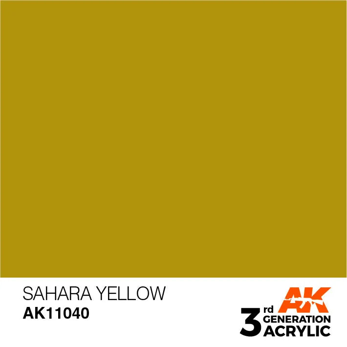 AK 3GEN Sahara Yellow 17ml-AK-Interactive-Radaddel