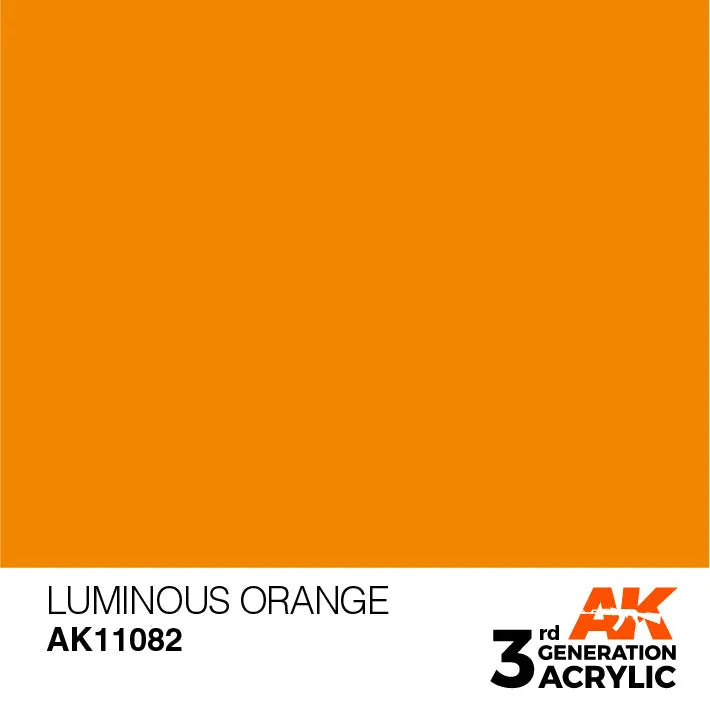AK 3GEN Luminous Orange 17ml-AK-Interactive-Radaddel