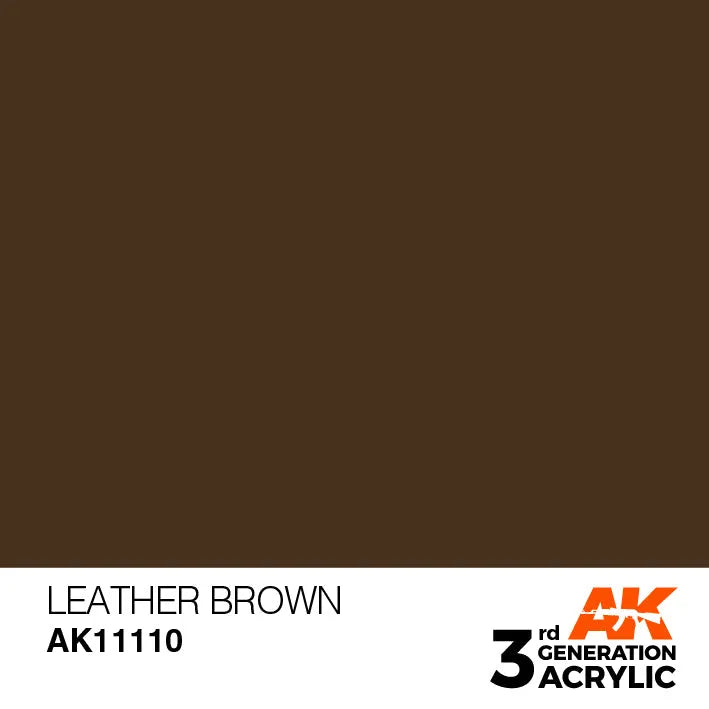 AK 3GEN Leather Brown 17ml-AK-Interactive-Radaddel