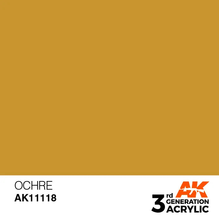 AK 3GEN Ocher 17ml-AK-Interactive-Radaddel