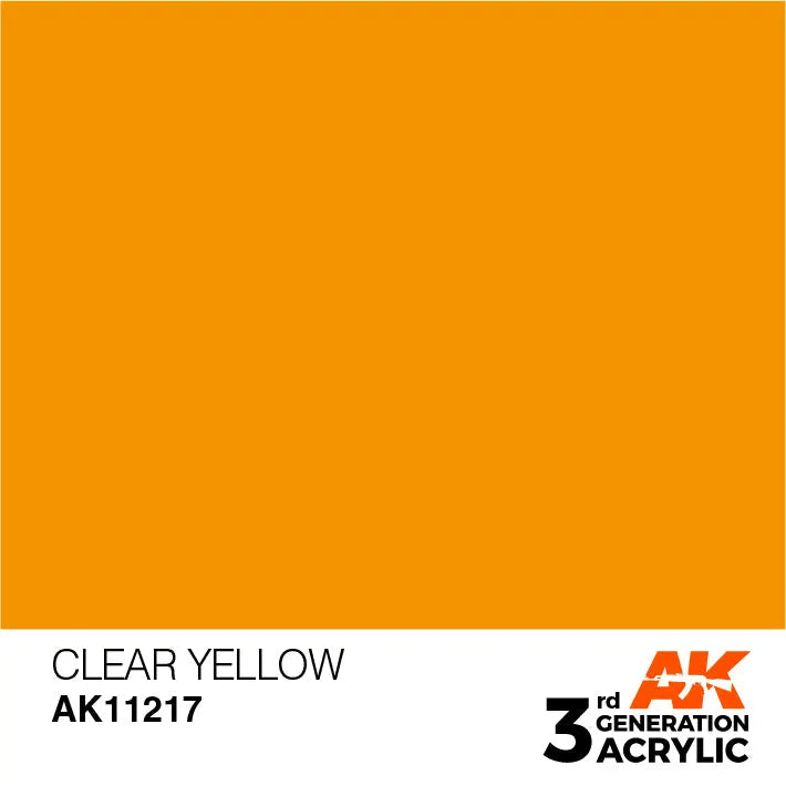 AK 3GEN Clear Yellow 17ml-AK-Interactive-Radaddel