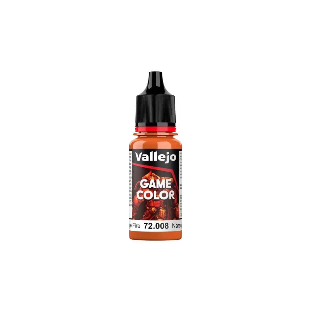 Vallejo Game Color 018 Orange Fire-Vallejo-Radaddel
