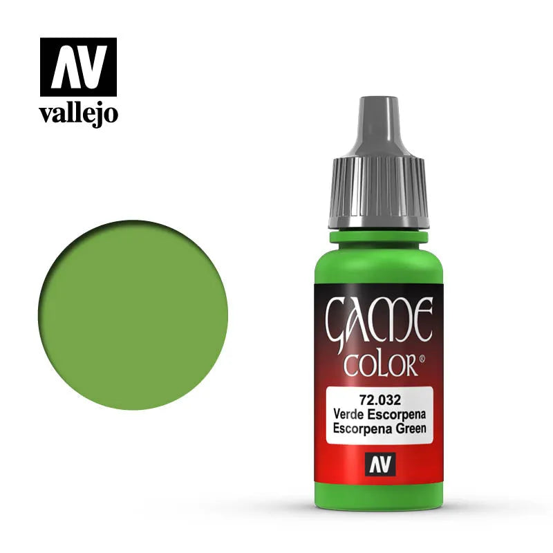 Vallejo Game Color 050 Scorpy Green-Vallejo-Radaddel