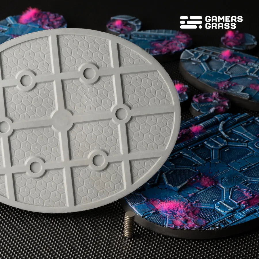 Alien Infestation Bases Oval 120mm (x1)-Gamers Grass-Radaddel