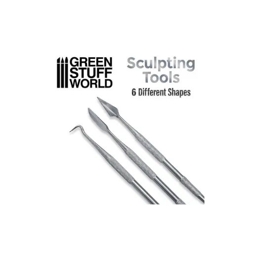 3x Modellierwerkzeug Set-Greenstuff World-Radaddel